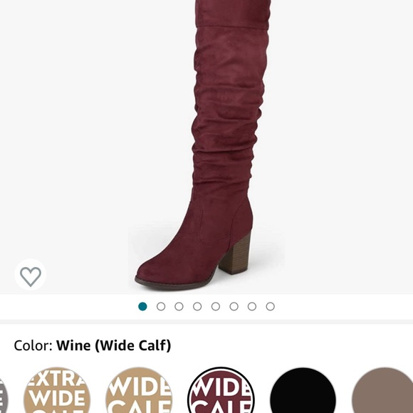 Over the knee wide calf boots - Picture 2 of 2